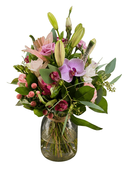 Blomstrende Lykke Stor